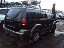 2001 MITSUBISHI MONTERO SPORT, 3.0L AUTO 2WD, COLOR BLACK, STK 153697